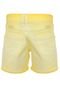 Short Sarja Calvin Klein Kids Lavado Amarelo - Marca Calvin Klein Kids