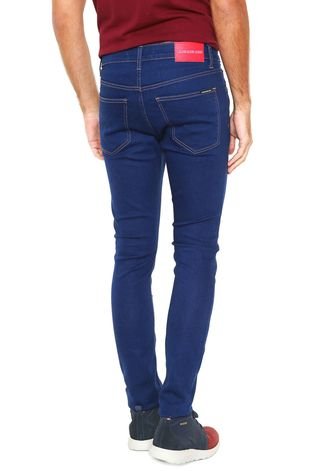 Calça Jeans Calvin Klein Jeans Skinny Azul