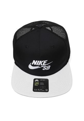 Boné Nike SB SB Trucker Preto/Branco