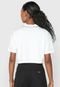 Blusa Cropped Osklen Double Organic Branca - Marca Osklen