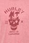 Camiseta Manga Curta Hurley Chiller Vinho - Marca Hurley