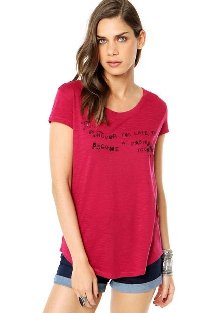 Blusa Benetton Never Too Late Rosa - Marca Benetton