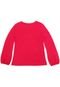 Camiseta Kyly Menina Estampado Vermelha - Marca Kyly