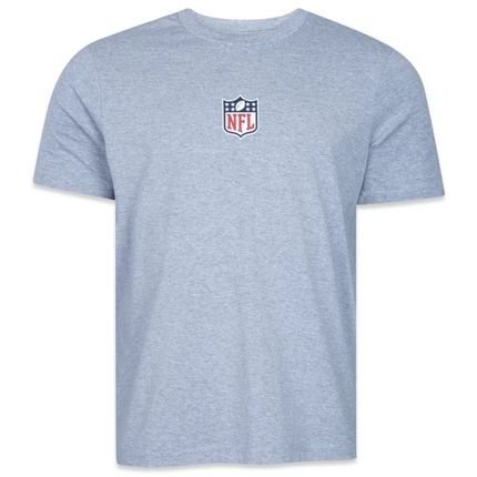 Camiseta New Era Regular NFL Mescla Cinza - Marca New Era