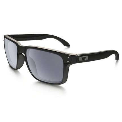 Óculos de Sol Oakley Holbrook Polished Black W/ Grey Polarized - Marca Oakley