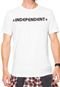 Camiseta Independent Bar Cross Logo Branca - Marca Independent