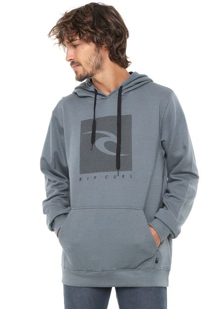 Moletom Flanelado Fechado Rip Curl Front Side Grafite - Marca Rip Curl