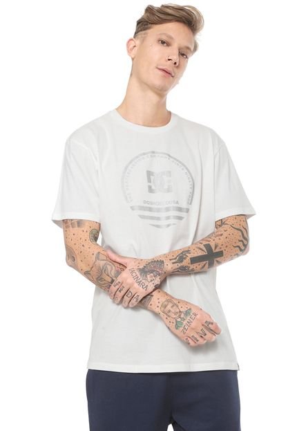 Camiseta DC Shoes Fatal Sitting Off-White - Marca DC Shoes