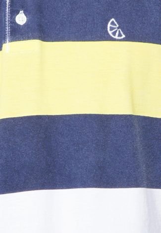 Camisa Polo Lemon Grove Azul
