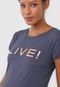 Camiseta Live! Basic Azul-Marinho - Marca Live!