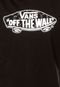 Camiseta Vans Otw Logo Fill Flocking Dead Preta - Marca Vans