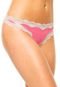 Calcinha Calvin Klein Underwear Fio Dental Rendinha Coral - Marca Calvin Klein Underwear