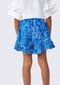 Shorts Infantil Menina Amplo Estampado Fábula Azul - Marca Hering
