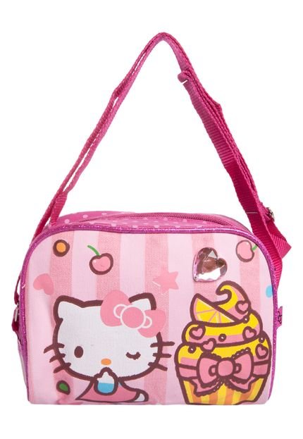 Bolsa Hello Kitty Cupcake Rosa - Marca Hello Kitty