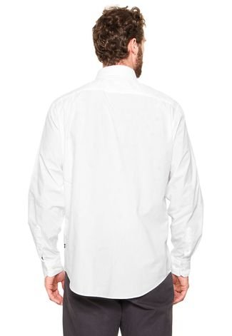 Camisa Nautica Classic Fit Branca
