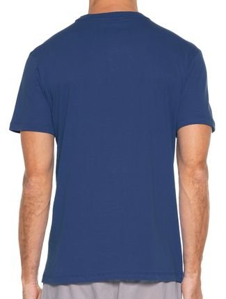 Camiseta Reserva Masculina Regular Pima Cotton Azul Royal