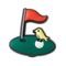 Jibbitz™ golf birdie unico Branco - Marca Crocs