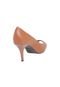 Peep Toe Vizzano Clean Caramelo - Marca Vizzano