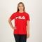 Camiseta Fila Letter Premium II Feminina Vermelha - Marca Fila