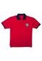 Camiseta Polo Vermelha - Marca FiveBlu