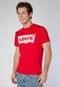 Camiseta Levis Brand Style Vermelha - Marca Levis