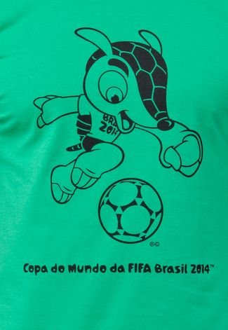 Camiseta Licenciados Copa do Mundo Fuleco 10 Verde