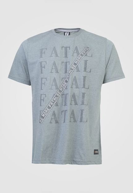 Camiseta Fatal Texturas Verde - Marca Fatal