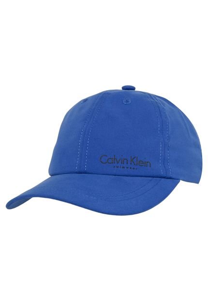 Boné Calvin Klein Kids Logo Azul - Marca Calvin Klein Kids