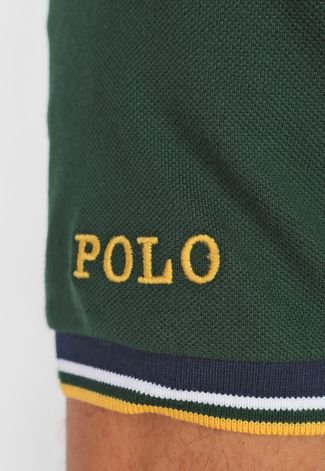 Camisa Polo Polo Ralph Lauren Slim Verde