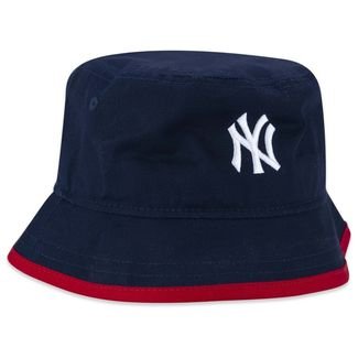 Headwear New Era Chapeu Bucket New York Yankees Marinho