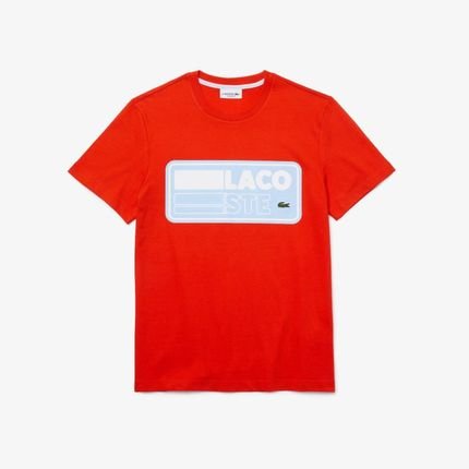 Camiseta Lacoste Regular Fit Vermelho - Marca Lacoste