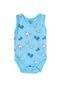 Body Pimpolho Baby Estampado Azul - Marca Pimpolho