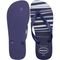 Chinelo de Dedo Havaianas Top Basic Tiras Relevo Masculino Azul Marinho - Marca Alpargatas