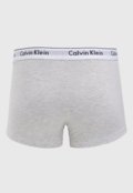 Kit 2pçs Cueca Calvin Klein Underwear Boxer Trunk Modern Cotton Preta/Cinza - Marca Calvin Klein Underwear