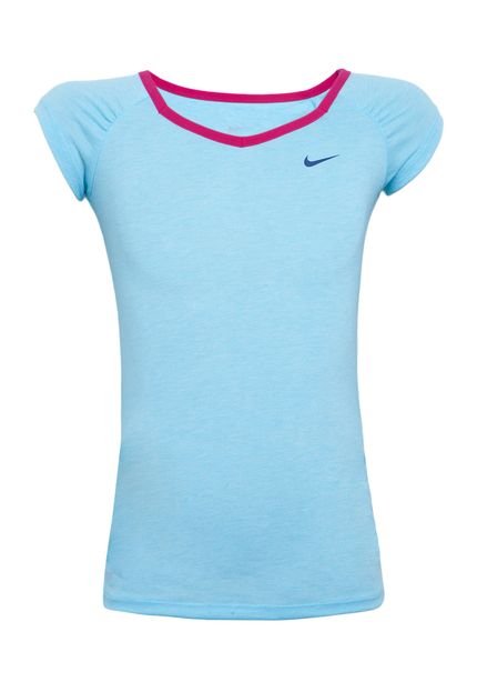Camiseta Nike Sportswear Infantil DF Cool Azul - Marca Nike Sportswear