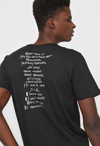 Camiseta Element Set List Two Preta