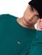 Moletom Tommy Jeans Masculino Regular Crewneck Fleece Verde - Marca Tommy Jeans