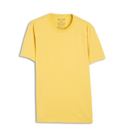 Camiseta Ellus Fine Easa Classic Masculina Amarelo - Marca Ellus