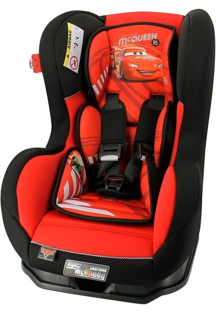 Cadeira Para Auto Disney Cosmo SP Carros Vermelho - Marca Disney