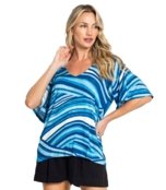 Blusa Feminina Riscas Endless Azul - Marca Endless