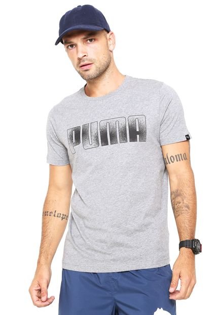 Camiseta Puma Styff Brand Tee Cinza - Marca Puma