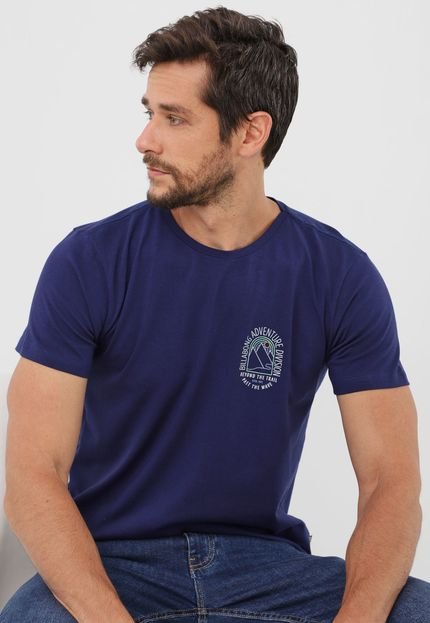 Camiseta Billabong Beyond Azul-Marinho - Marca Billabong
