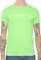 Camiseta Colcci No Gender Neon Lettering Verde - Marca Colcci