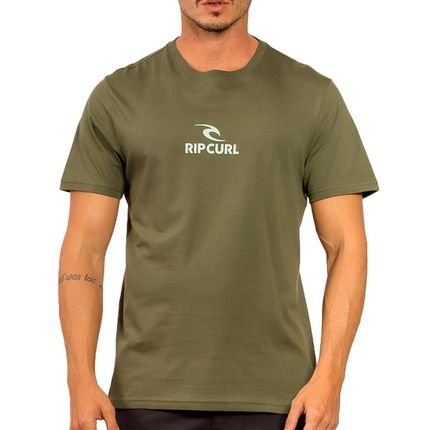 Camiseta Rip Curl Icon WT24 Masculina Dark Olive - Marca Rip Curl