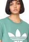 Camiseta adidas Originals Trefoil Verde - Marca adidas Originals