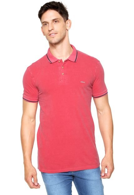 Camisa Polo Colcci Brasil Rosa - Marca Colcci