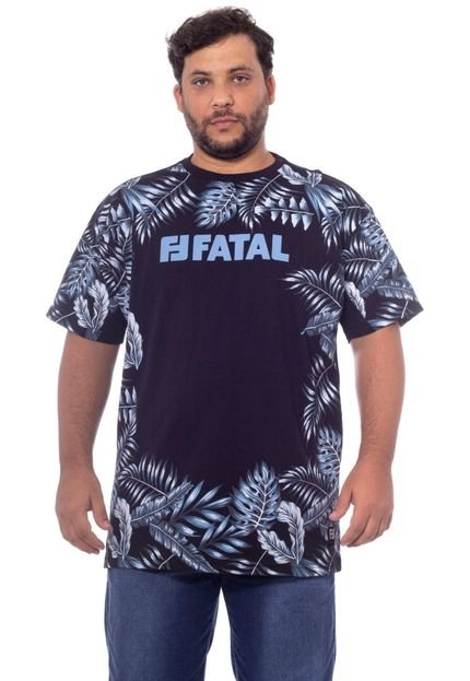 Camiseta Fatal Plus Size Especial Preta - Marca Fatal