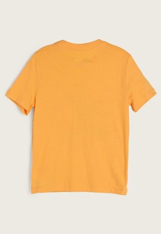 Camiseta Infantil GAP Pantera Negra Amarela