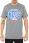 Camiseta Mitchell & Ness New Jersey Nets Cinza - Marca Mitchell & Ness