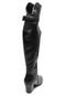 Bota Over The Knee Facinelli by MOONCITY Fivela Preto - Marca Mooncity